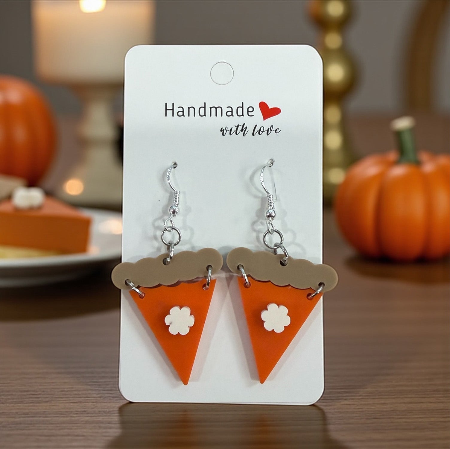 Pumpkin Pie Earrings