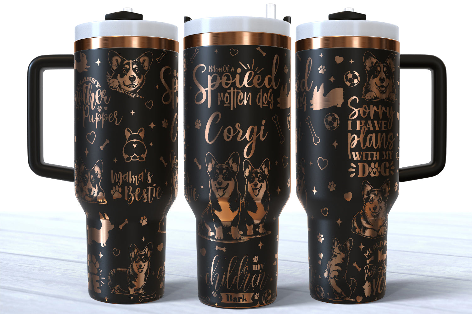 Corgi Mom 40oz