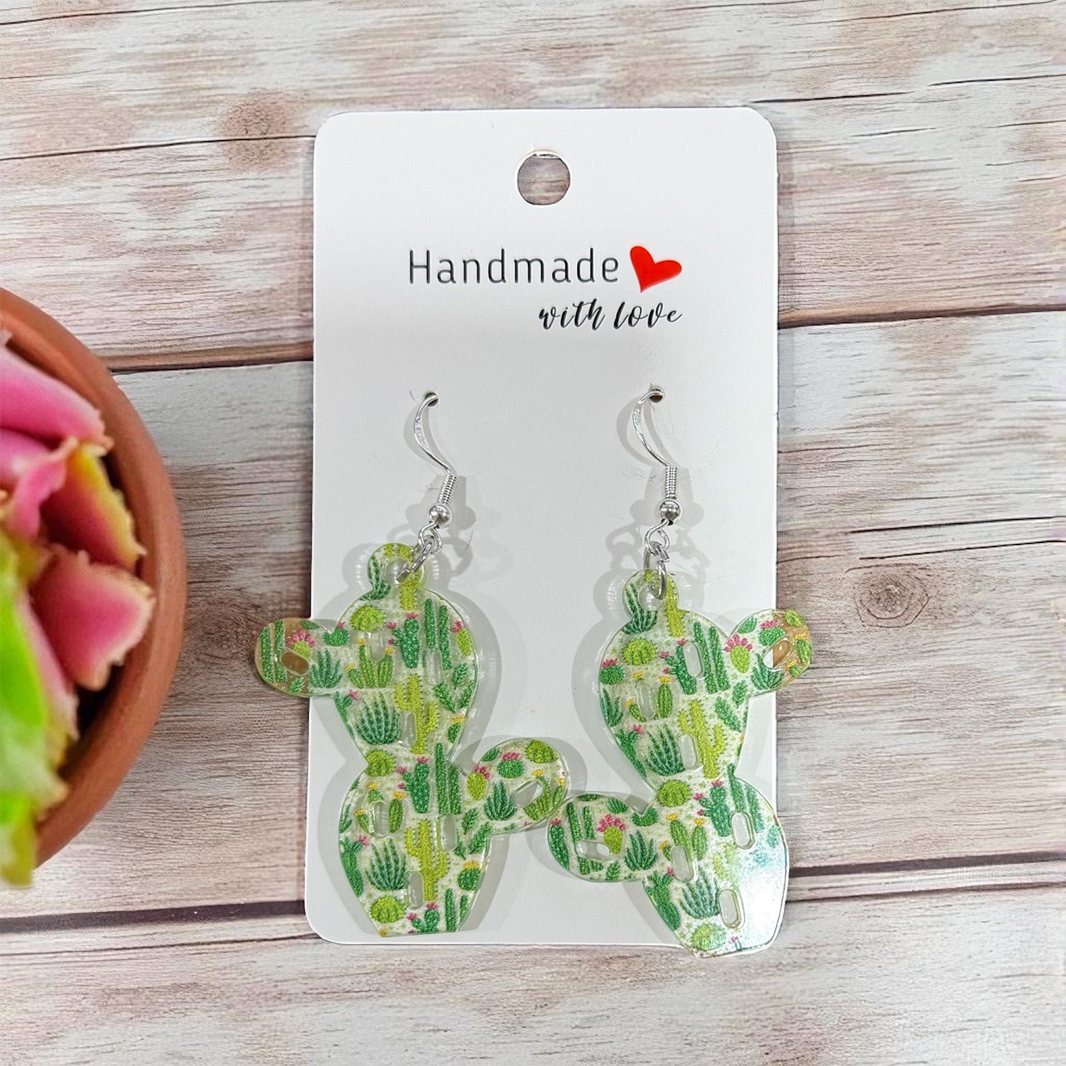 Cactus Earrings