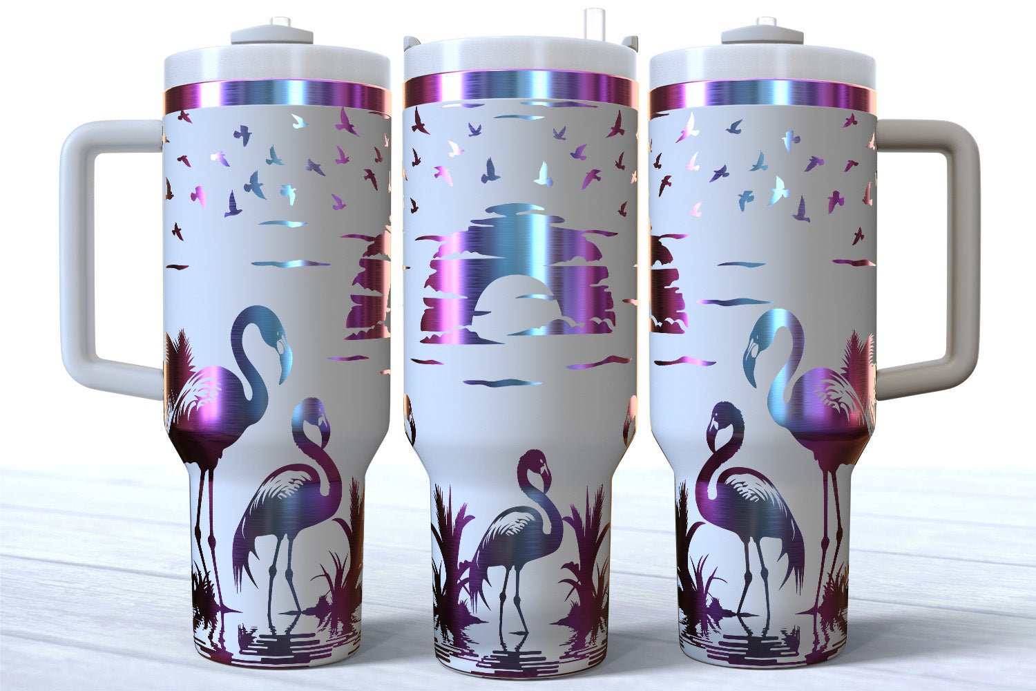 Flamingo Flock 40oz