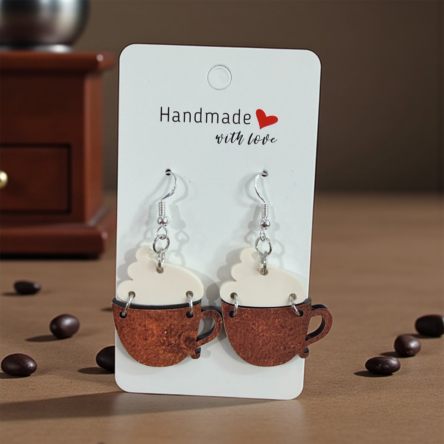 Latte Earrings