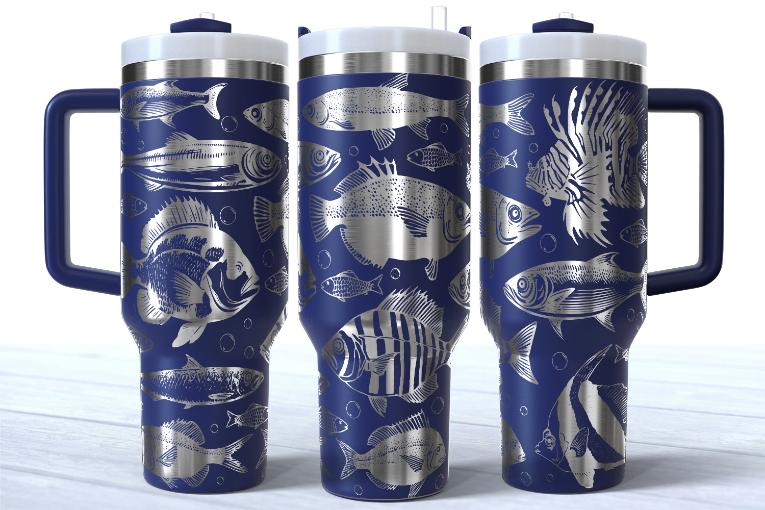 Fish Collage 40oz