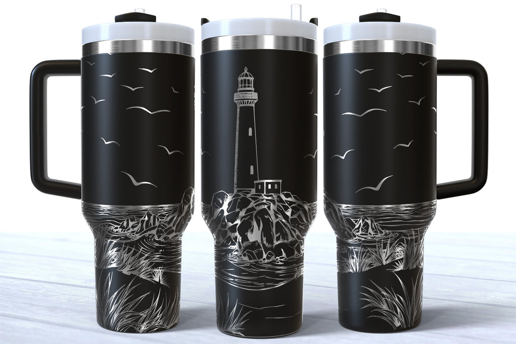 Seaside Lighthouse 40oz