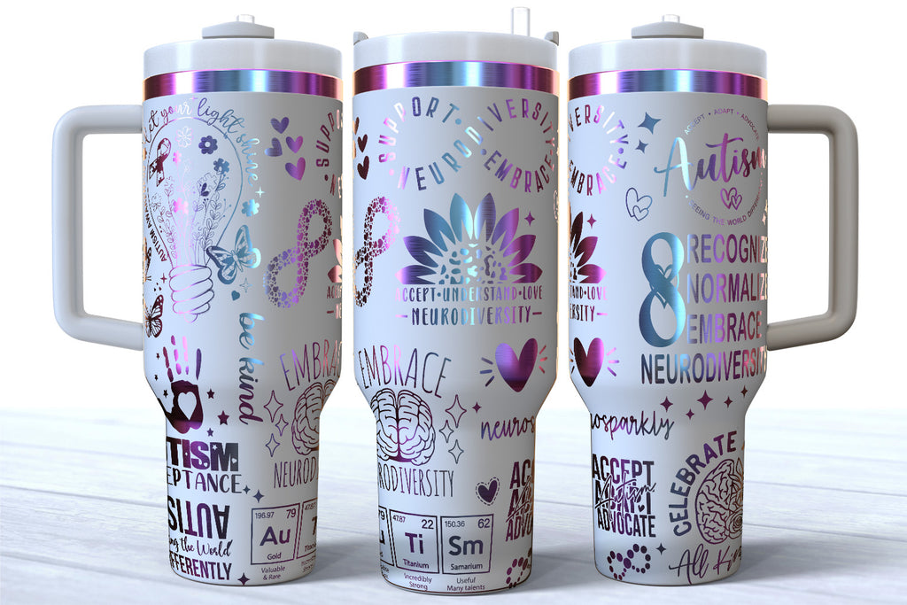 Autism Awareness 40oz