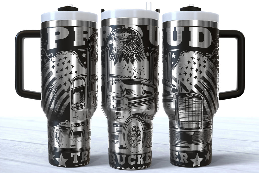 Proud Trucker 40oz