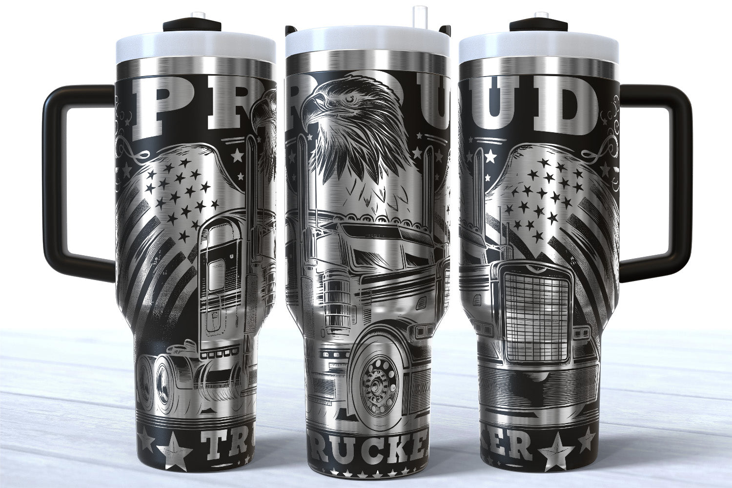 Proud Trucker 40oz