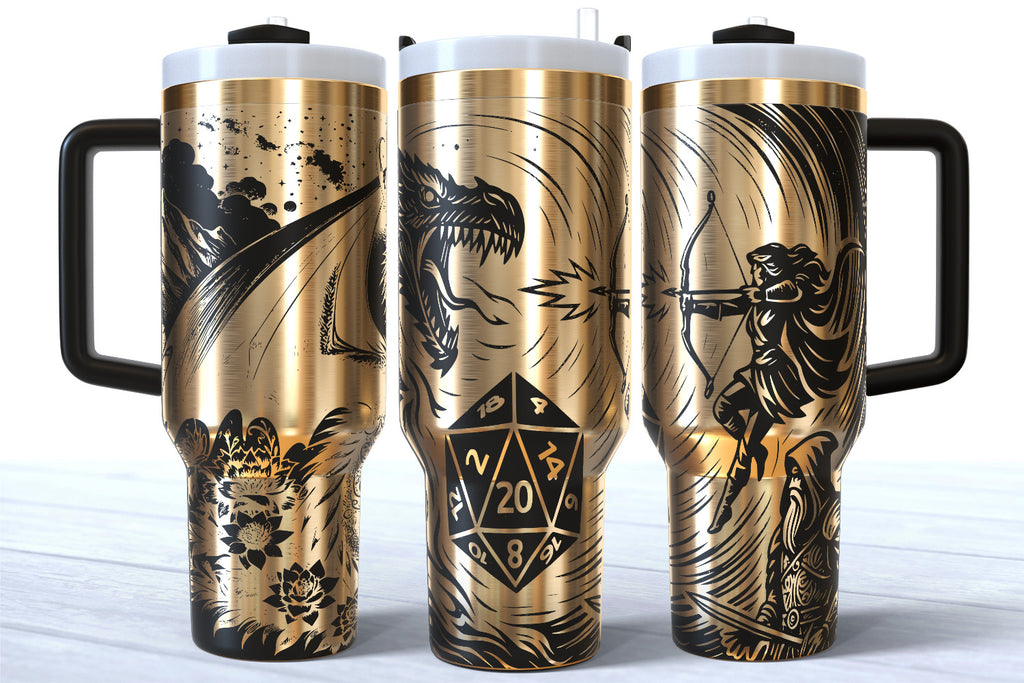D&D Dragon Fighter 40oz