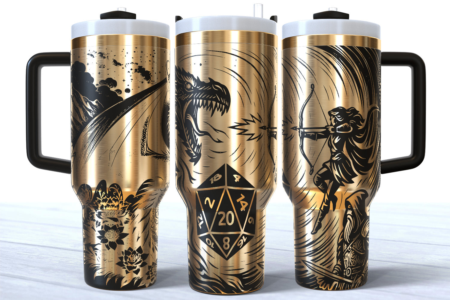 D&D Dragon Fighter 40oz
