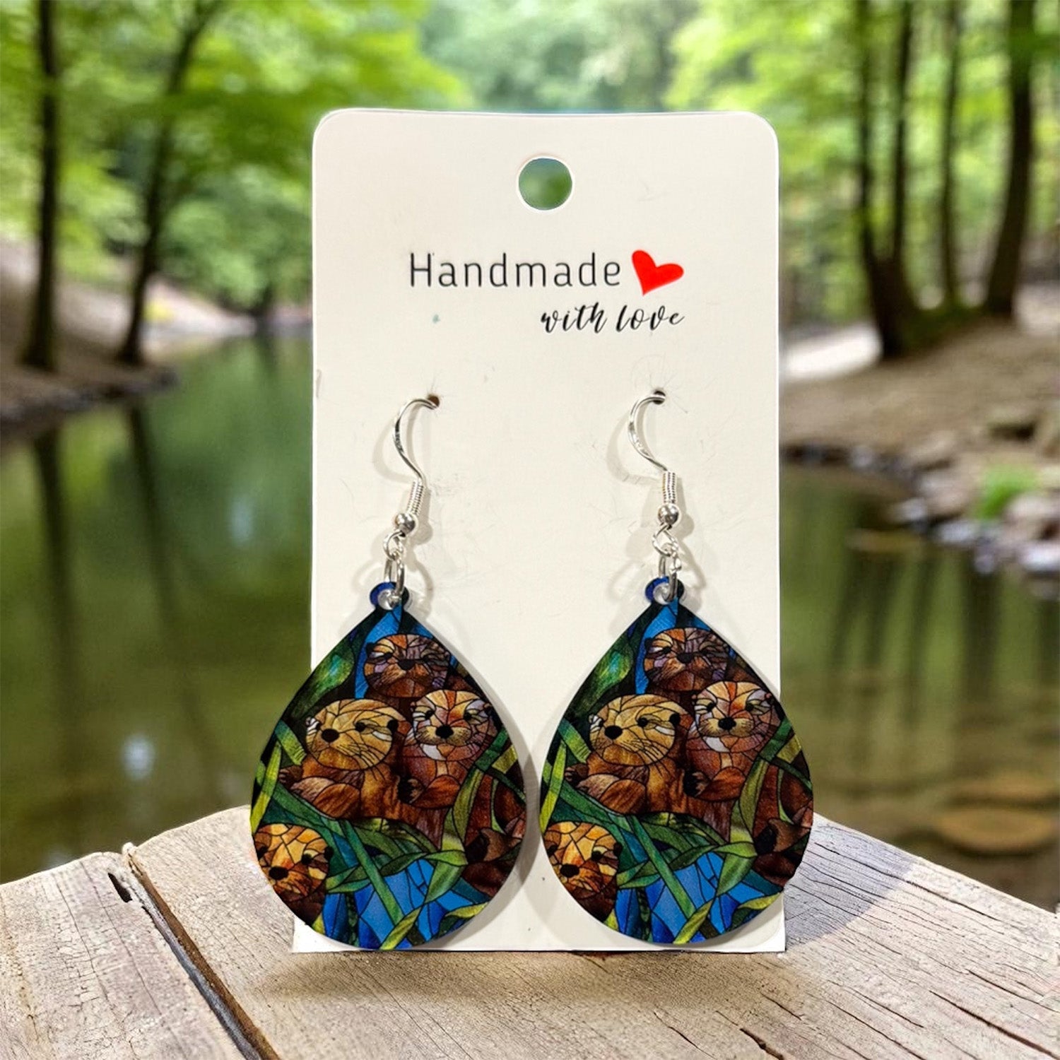 Otter Earrings