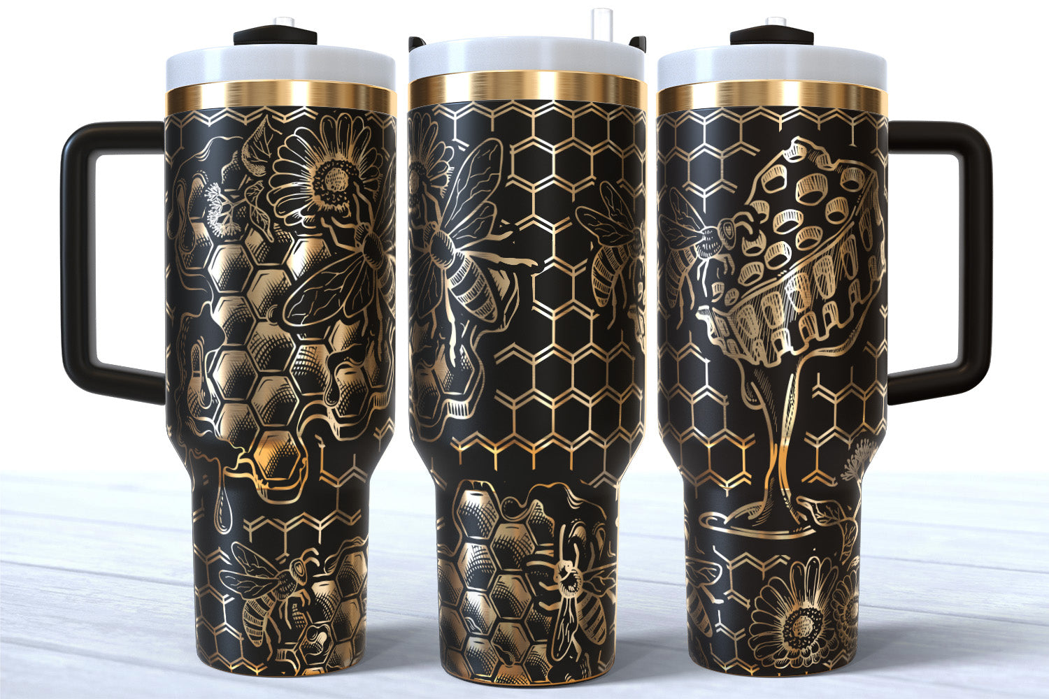 Honeycomb & Bees  40oz