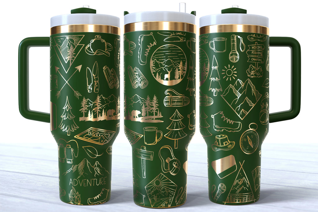 Hiking Doodles 40oz
