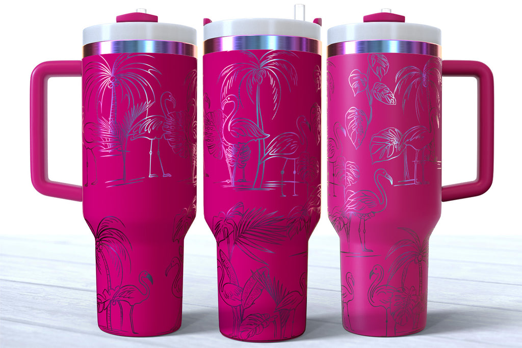 Flamingos 40oz