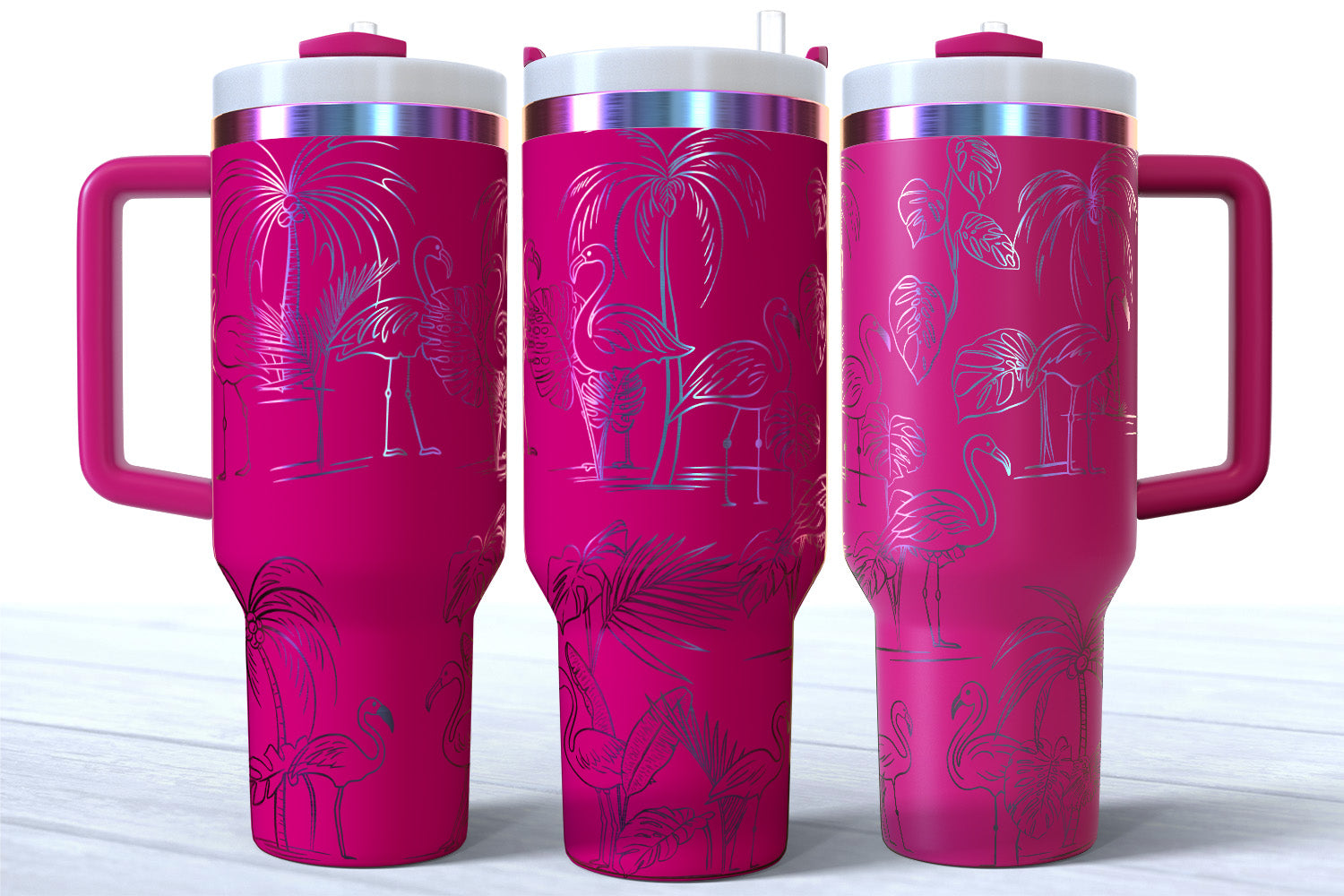 Flamingos 40oz