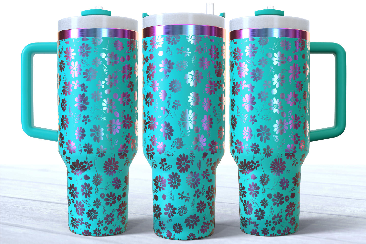 Flower Collage 40oz