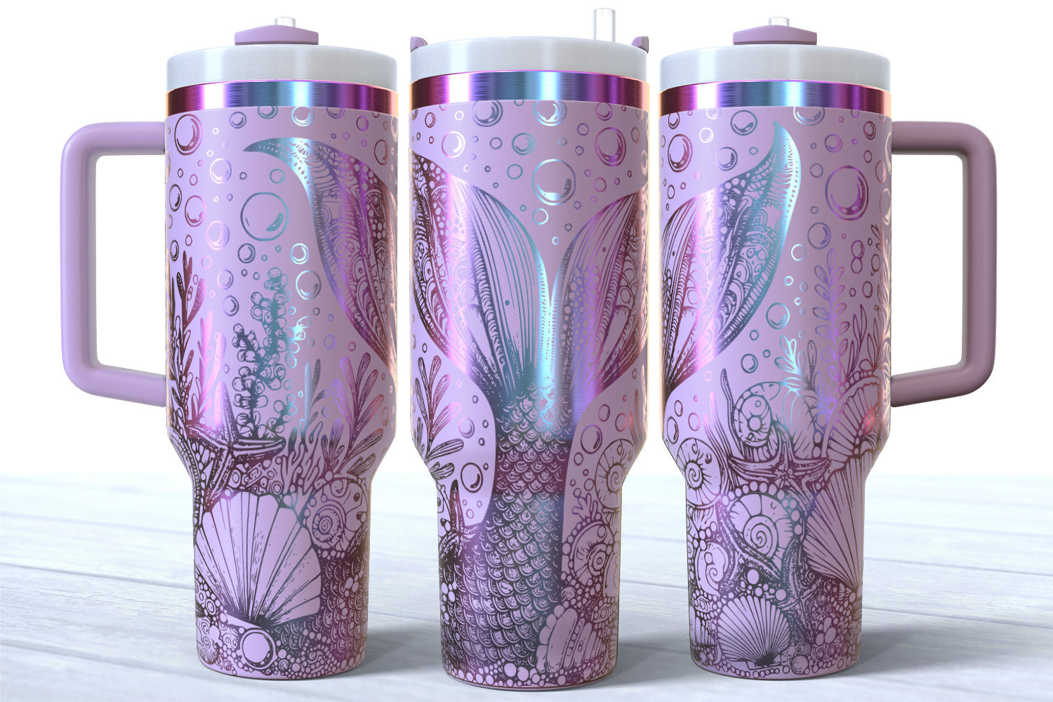 Mermaid Tail 40oz