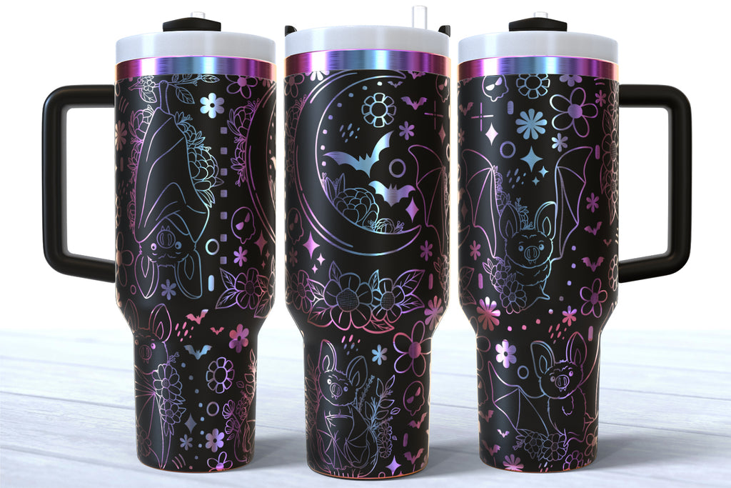 Floral Bats 40oz