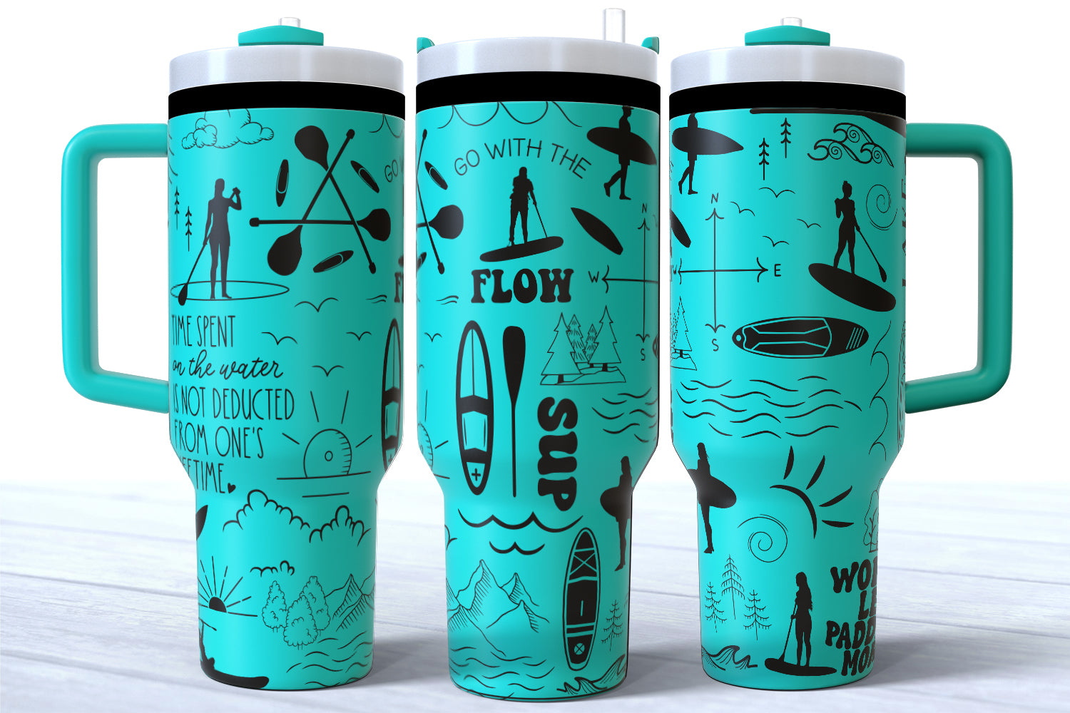 Paddleboarding 40oz