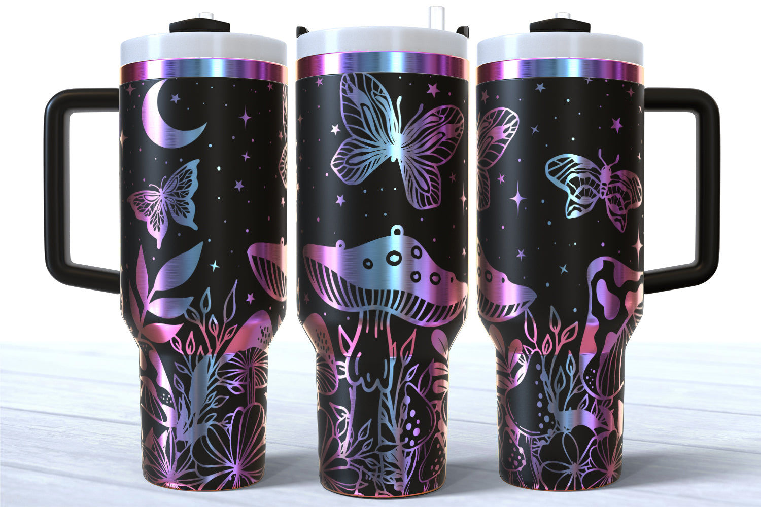 Moonlight Butterflies 40oz