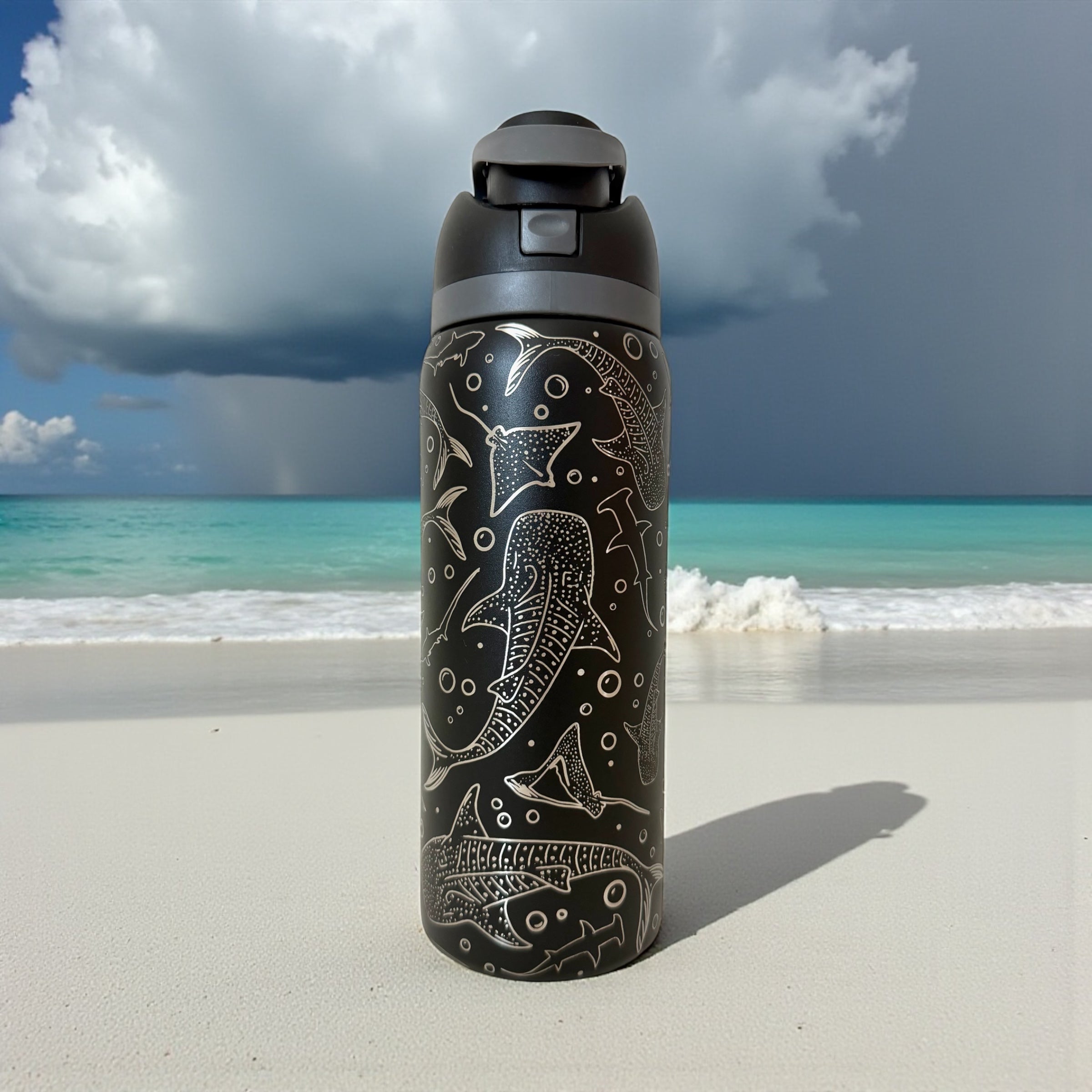 Owala Style 32oz Shark Tumbler