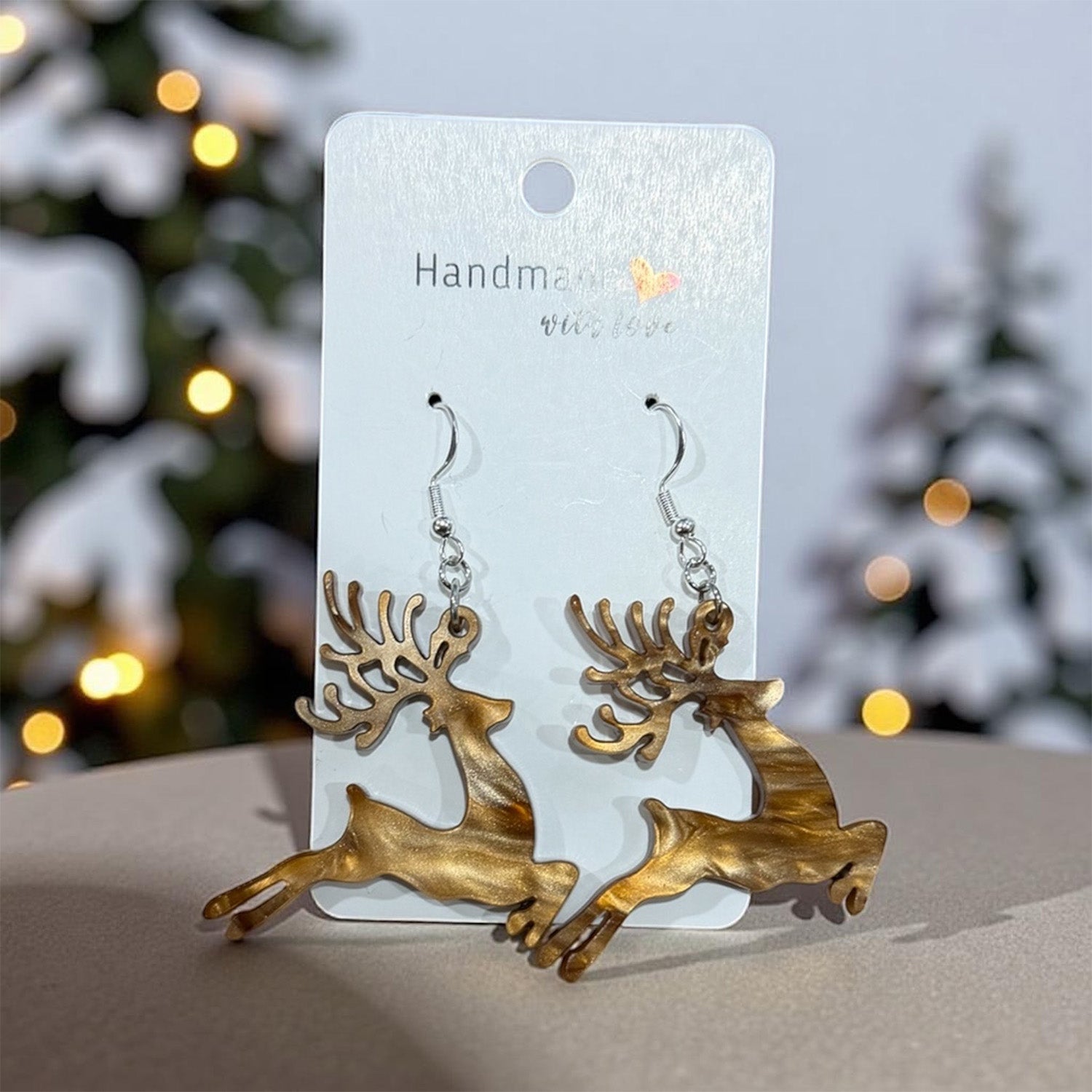 Reindeer Earrings