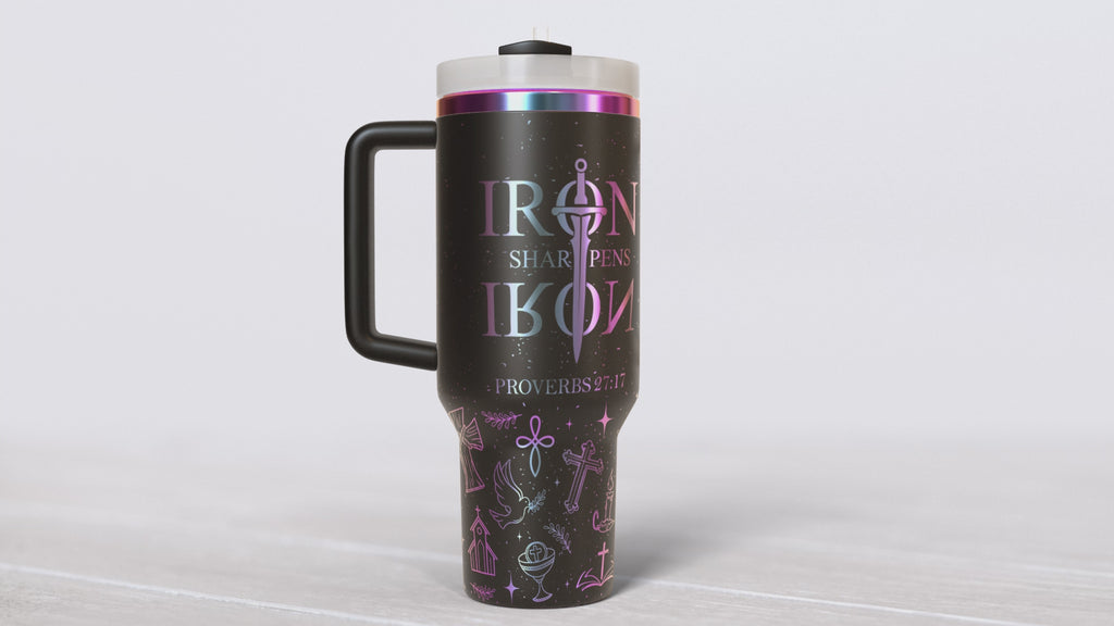 Iron Sharpens Iron 40oz