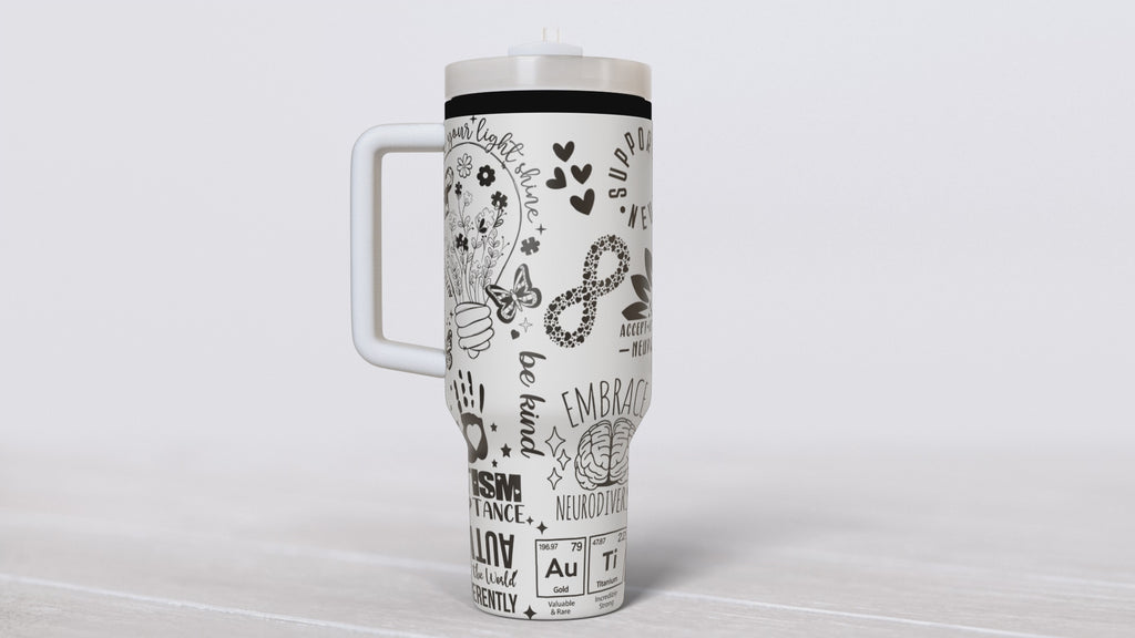 Autism Awareness 40oz
