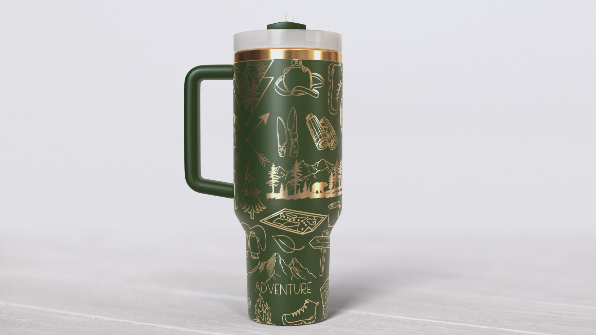 Hiking Doodles 40oz