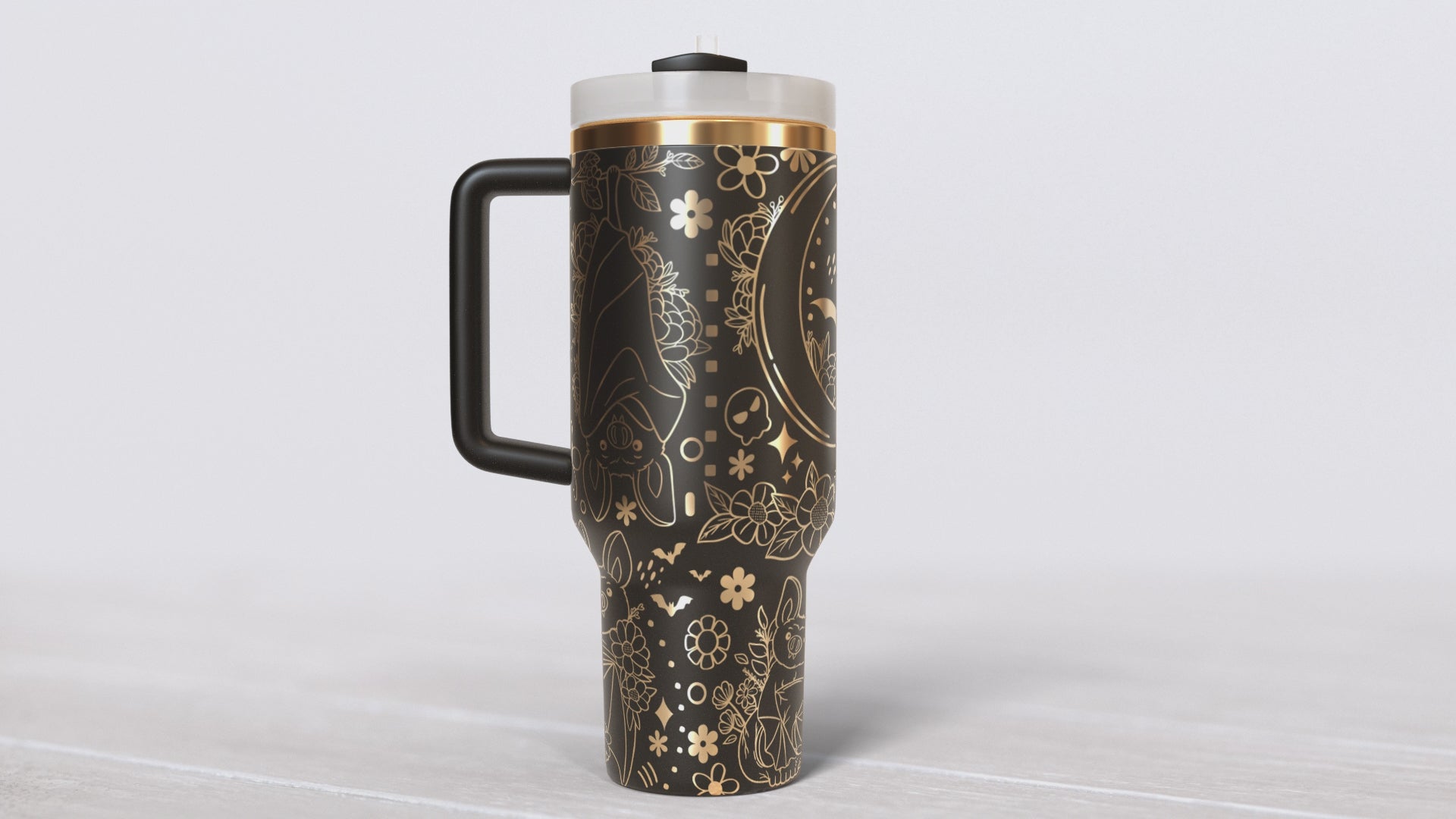 Floral Bats 40oz