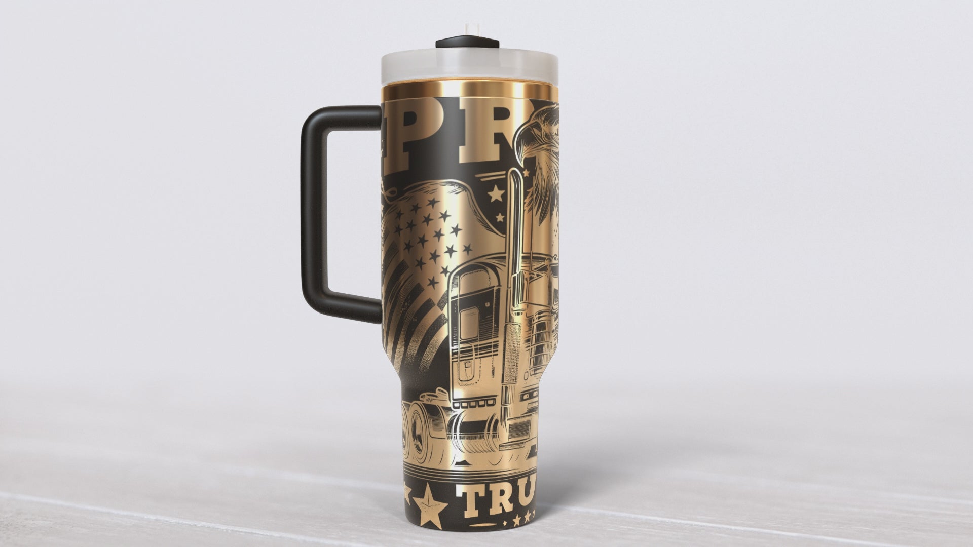 Proud Trucker 40oz