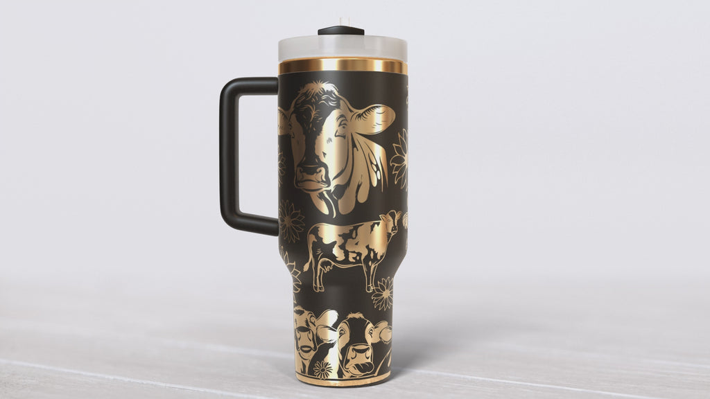 Cow Collage 40oz