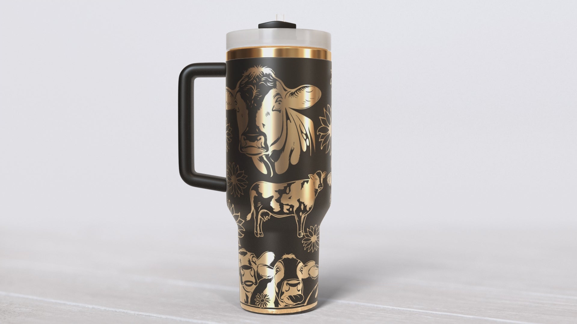 Cow Collage 40oz
