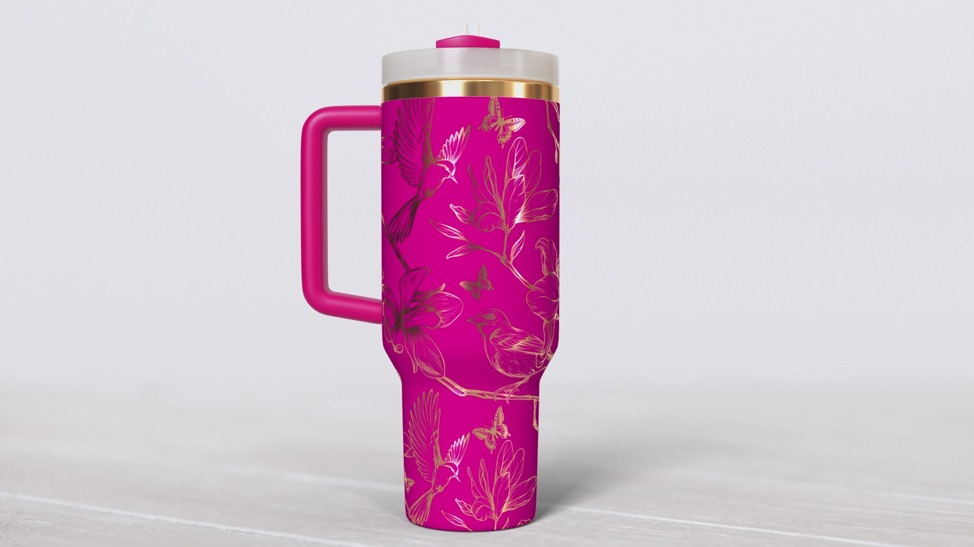 Birds & Flowers 40oz