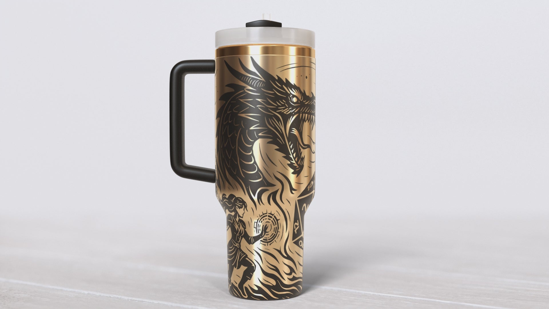 D&D Dragon Fighter 40oz