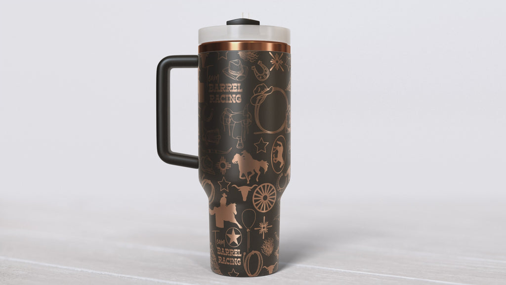 Team Barrel Racing 40oz