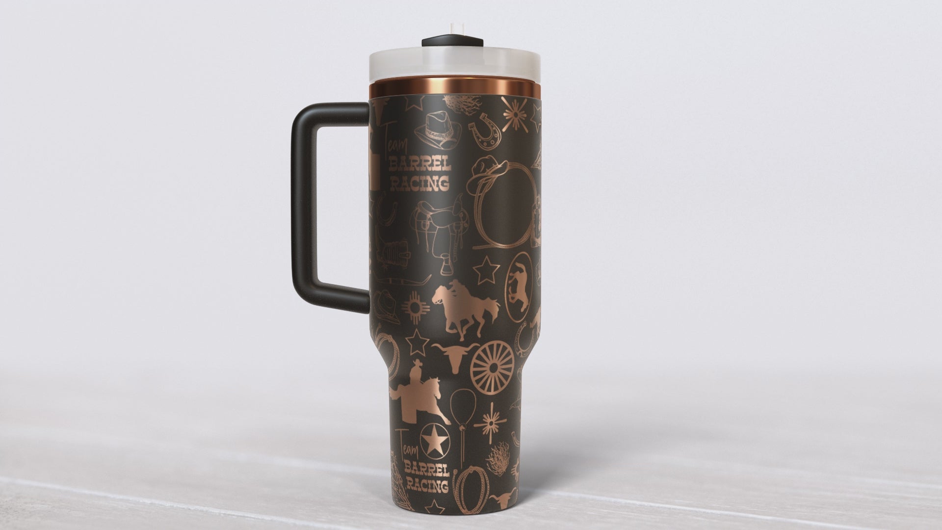 Team Barrel Racing 40oz