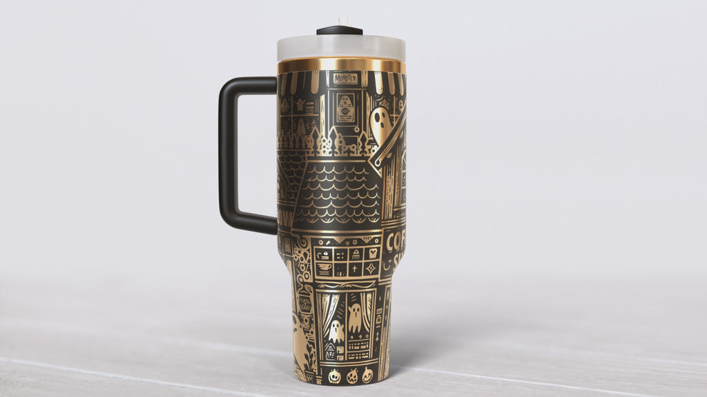 Halloween Coffee Shop 40oz
