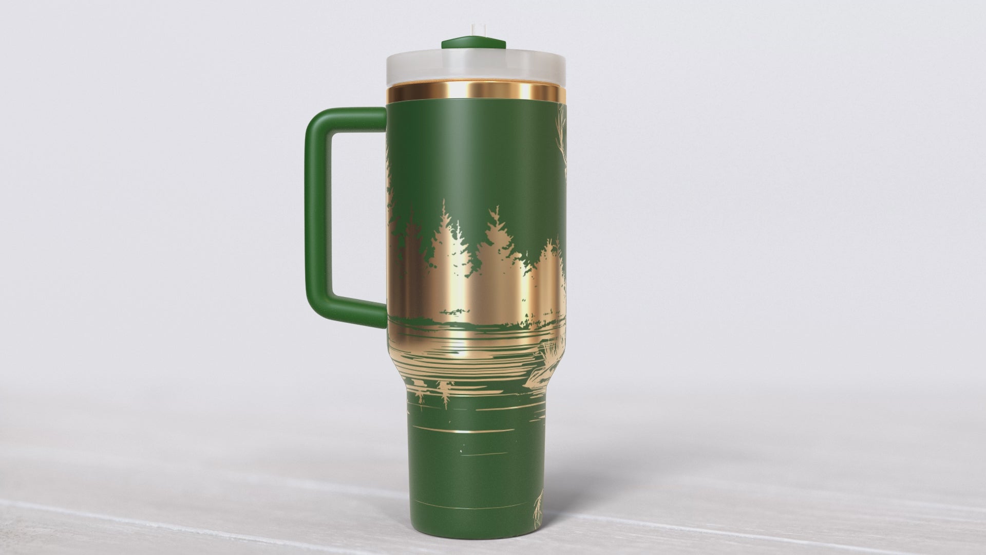 Deer Reflection 40oz