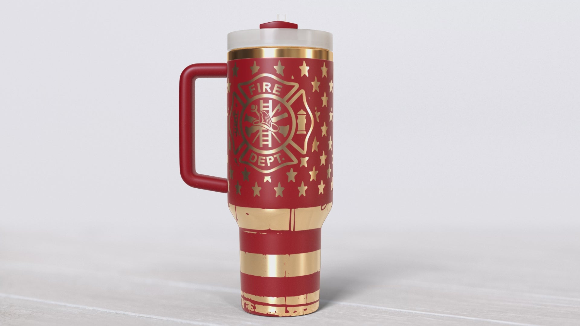 Fire Department Flag 40oz